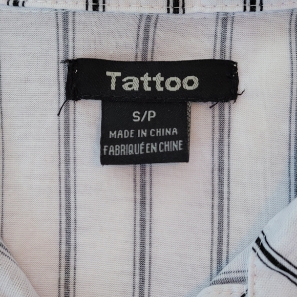 Tattoo women's button down top - Picture 9 of 13